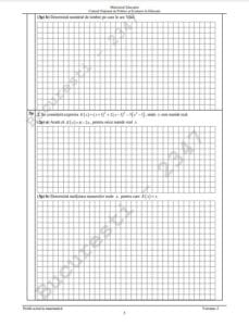 Subiecte la Evaluarea Națională 2022, proba de matematică 4 4 mate