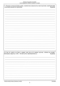 Simularea examenului de Evaluare Națională. Subiectele la proba Limba și Literatură Română. 4 62528437