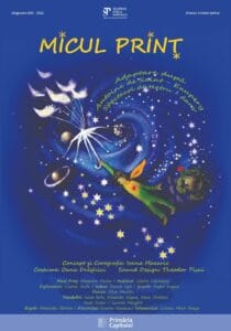 Micul Prinț, un spectacol pentru copii si pentru adulții care au nevoie de copilărie 1 Afis al spectacolului de teatru "Micul Print"