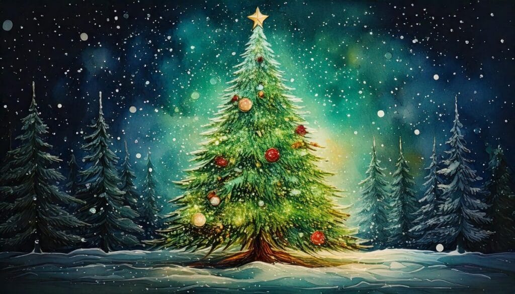 Firefly Christmas tree 66110