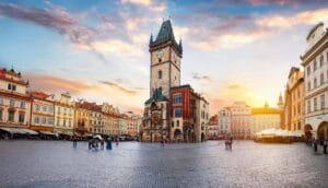 Firefly Old Town Square and Astronomical Clock from Praga 28326