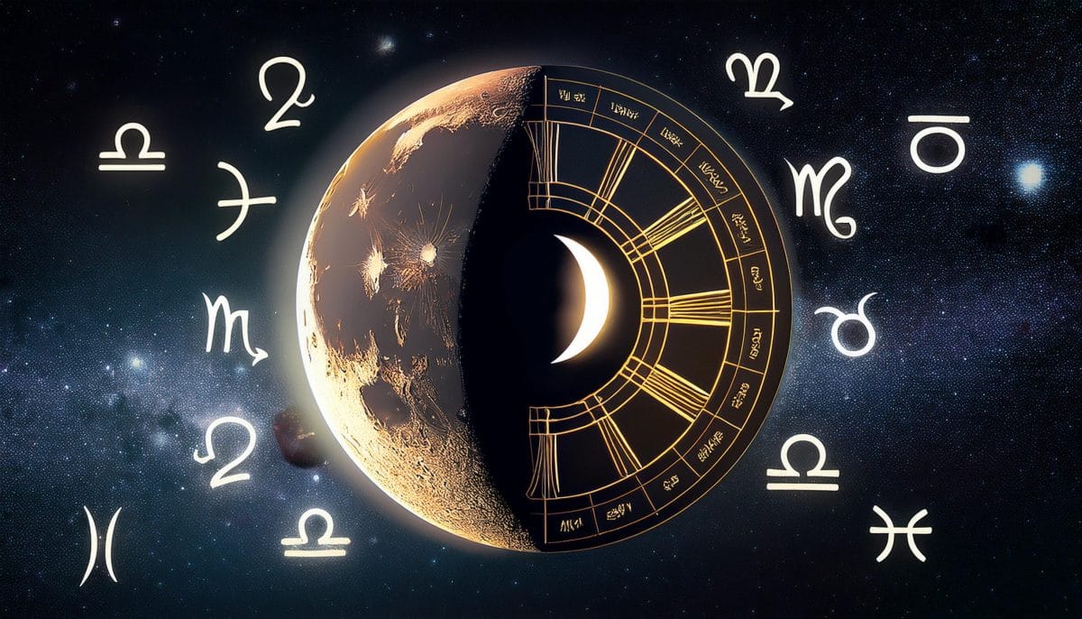 Ești pregătit pentru Eclipsa Parțială de Lună? Vezi ce se întâmplă pe 18 septembrie! 5 Firefly a partial moon eclipse and the zodiacal signs of time around planetary sphere 58001