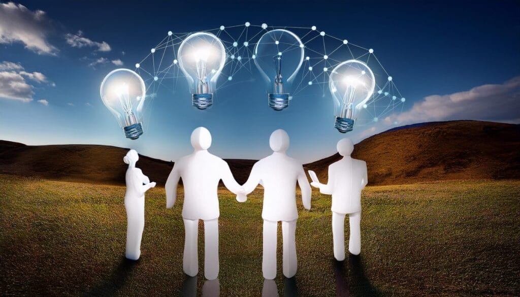 Firefly a photo with people who exchange ideas 37959