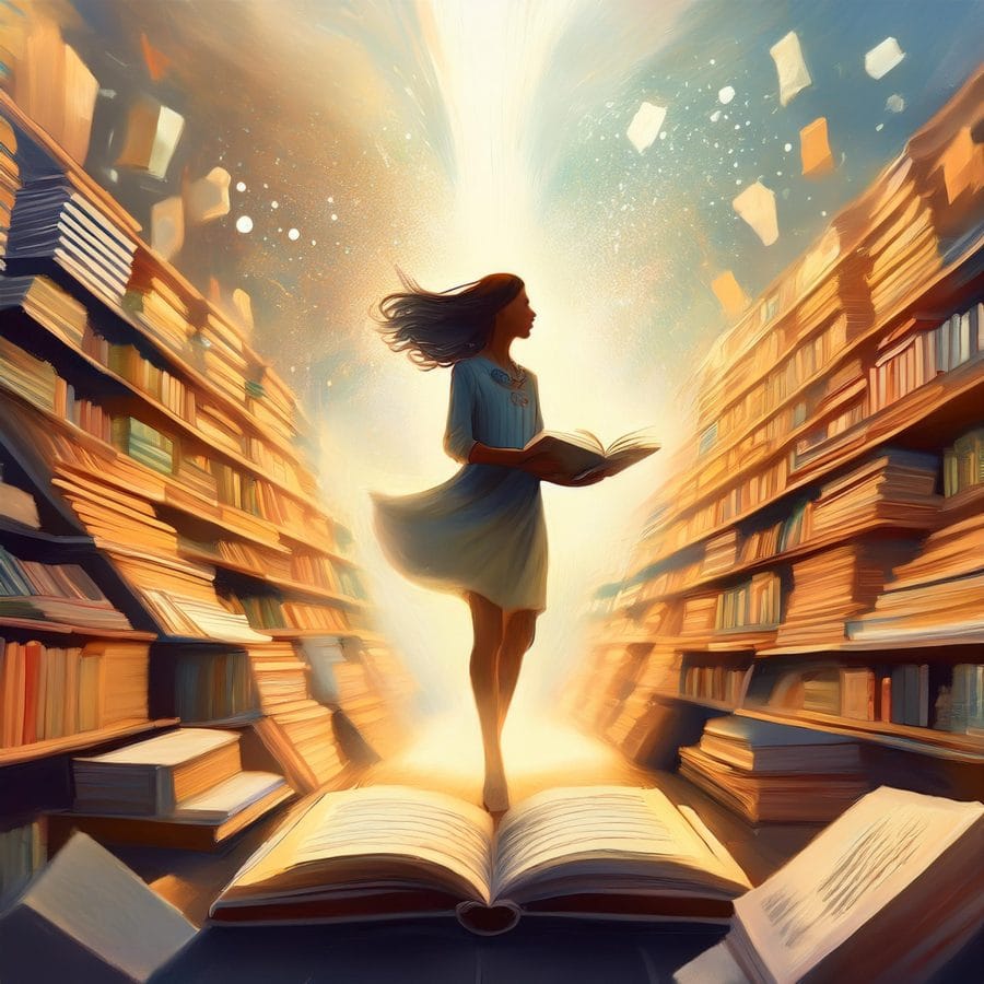 9 August - Ziua Mondială a Iubitorilor de Carte 3 Firefly a representative illustration for international day of people who love books an image with