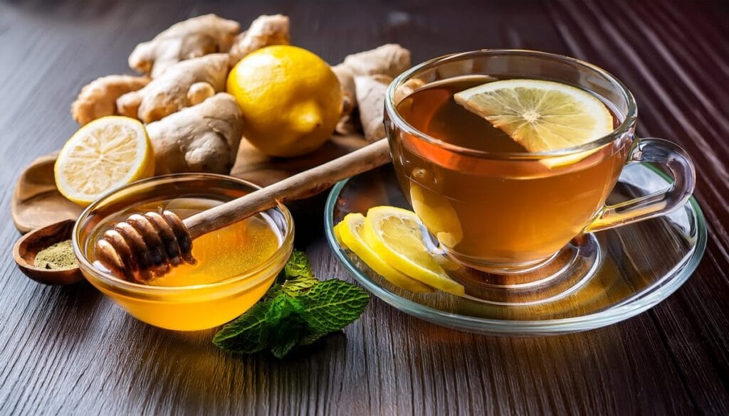 Firefly a representative image for ginger herbal tea lemon and honey 26103