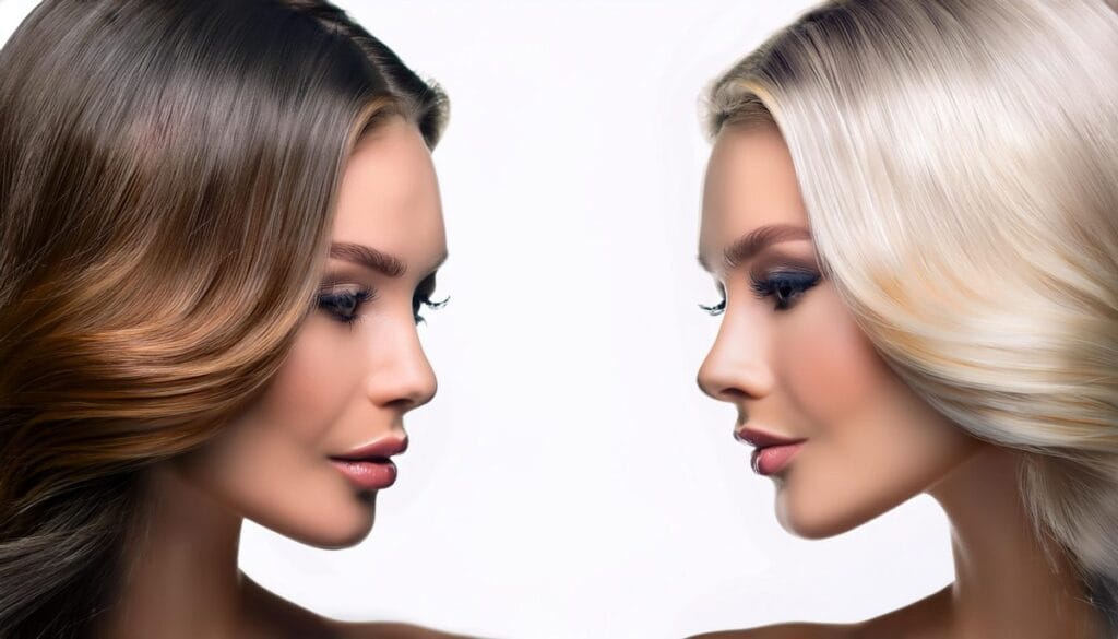 Firefly a woman with balayage hair and a woman with ombre hair 86531