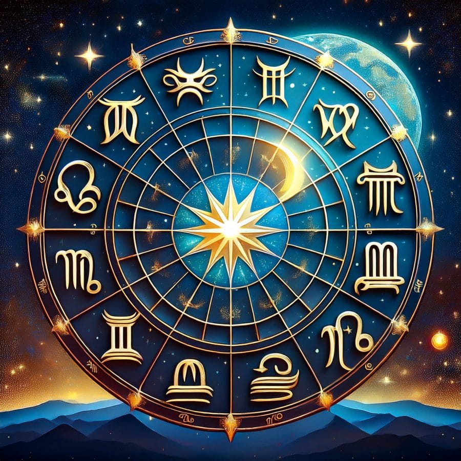Horoscop 4 noiembrie 2025 – O zi a curajului, a deciziilor și a eliberării 2 Ilustrație astrologică reprezentând constelațiile zodiacale și simbolurile planetare pentru horoscopul zilei de 4 noiembrie 2025.