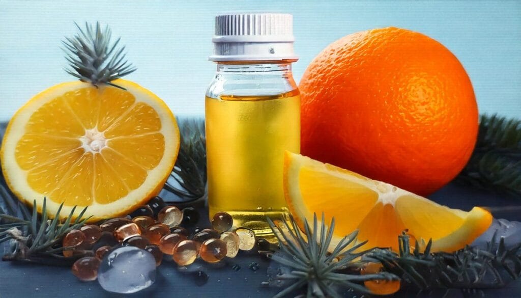 Firefly an illustration about health in the cold season vitamins 32505