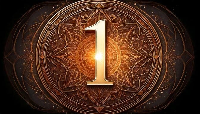 Firefly an illustration relevant to the number 1 from a numerological point of view 71852