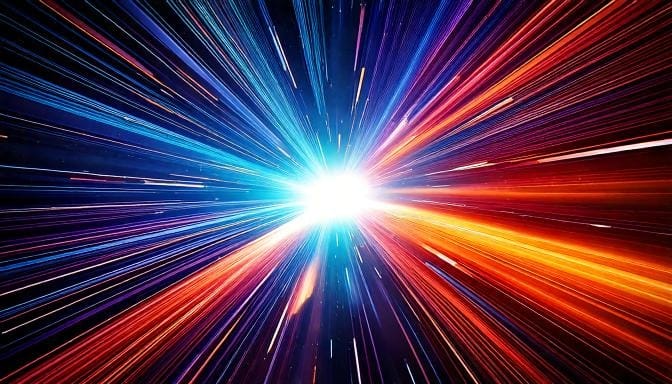 Firefly an image related to speed of light in space 25443