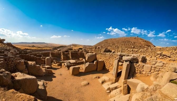 Turcia: sit-ul arheologic Göbekli Tepe - Leagănul civilizației umane 8 Firefly an image relating to Gobekli Tepe an archaeological site in southeastern Turkey 63402