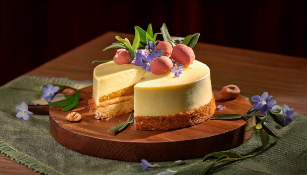 Firefly an image with Marzipan cake 9398