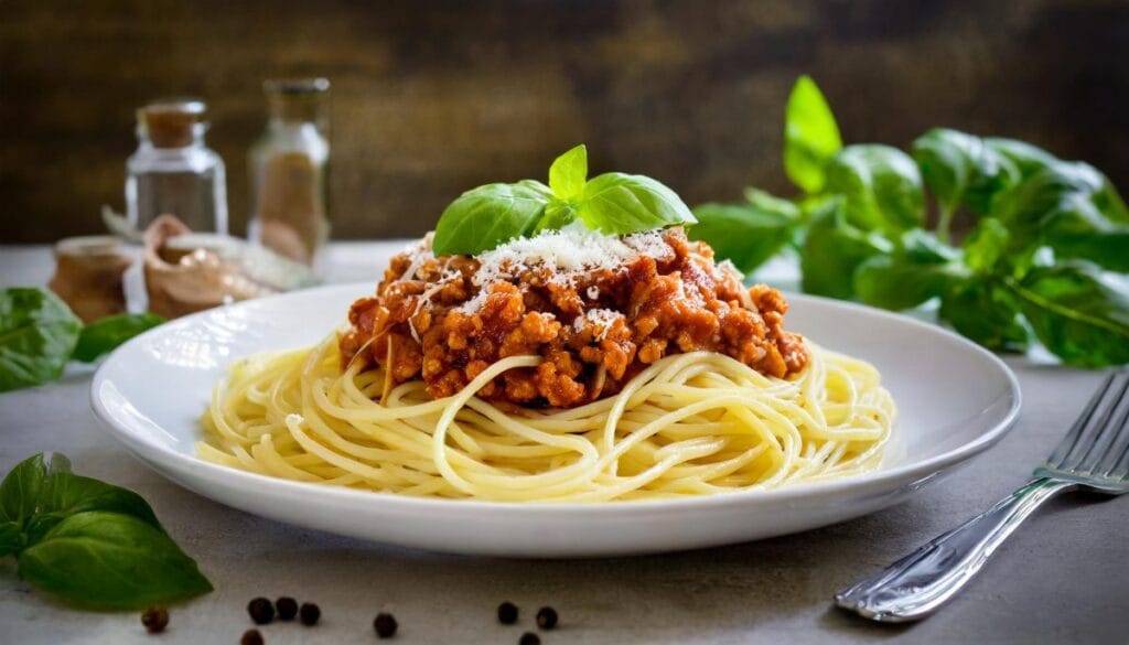 Firefly spaghetti bolognese food picture 5112