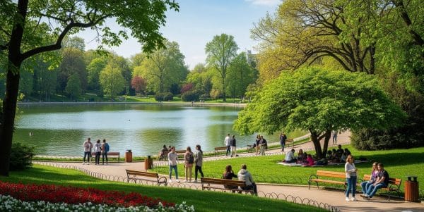 Grădina Cișmigiu – Inima verde a Bucureștiului 1 Gemini Generated Image ulsf5bulsf5bulsf e1752069081345