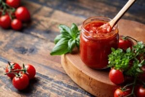 3 Rețete Savuroase cu Roșii: De la Salată la Sosuri Delicioase 2 sos de rosii cu busuioc/topingrediente.com