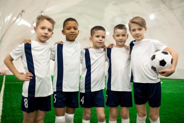Successful football team 383729