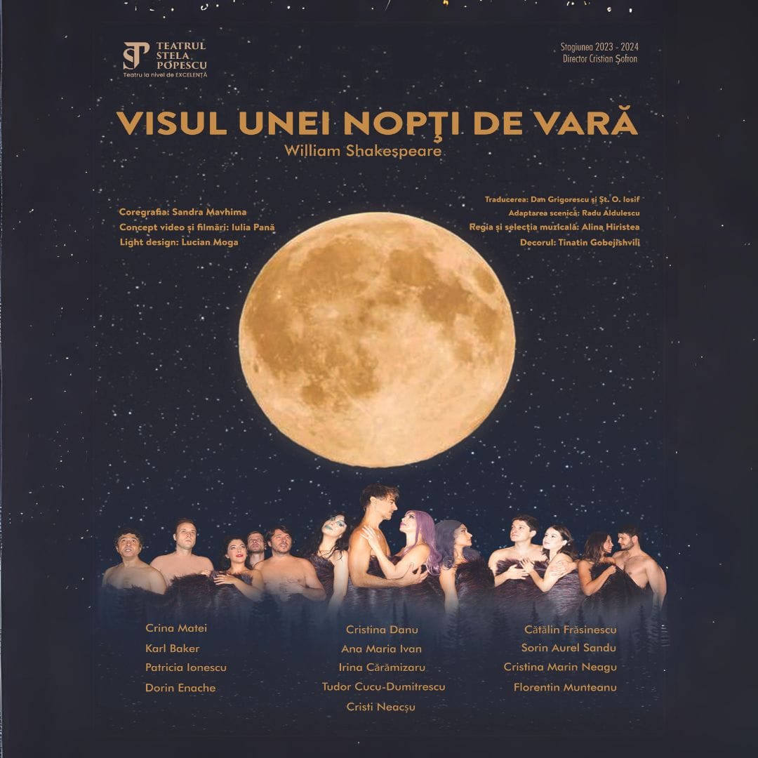 Visul unei nopţi de vară pe scena teatrului Nottara, o nouă premieră marca Teatrul Stela Popescu 47 Visul instagram patrat