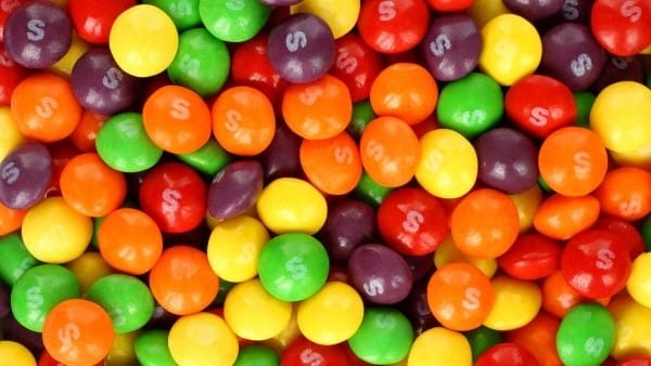 Bomboanele Skittles, „nepotrivite pentru consumul uman” 6 candy