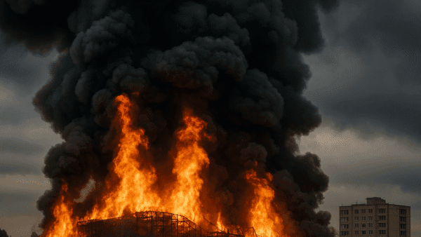 Incendiu uriaș la un depozit din Pantelimon. Degajări masive de fum și poluare extremă în București 9 ChatGPT Image Sep 24 2025 02 03 42 PM e1758712105504