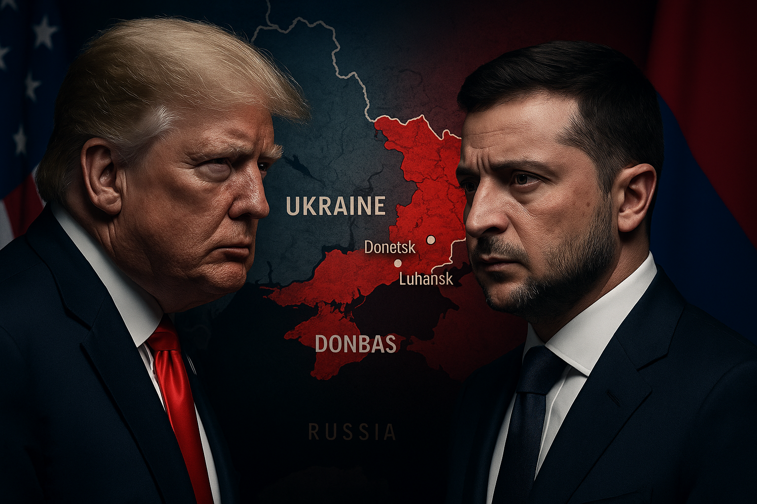 Donald Trump îl îndeamnă pe Volodimir Zelenski să cedeze Donbasul Rusiei 3 ChatGPT Image Oct 20 2025 01 01 10 PM