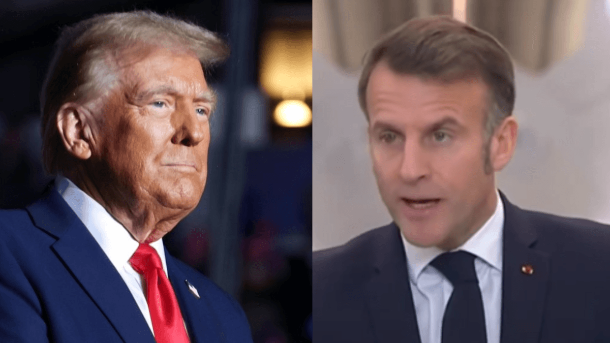 Emmanuel Macron și Donald Trump