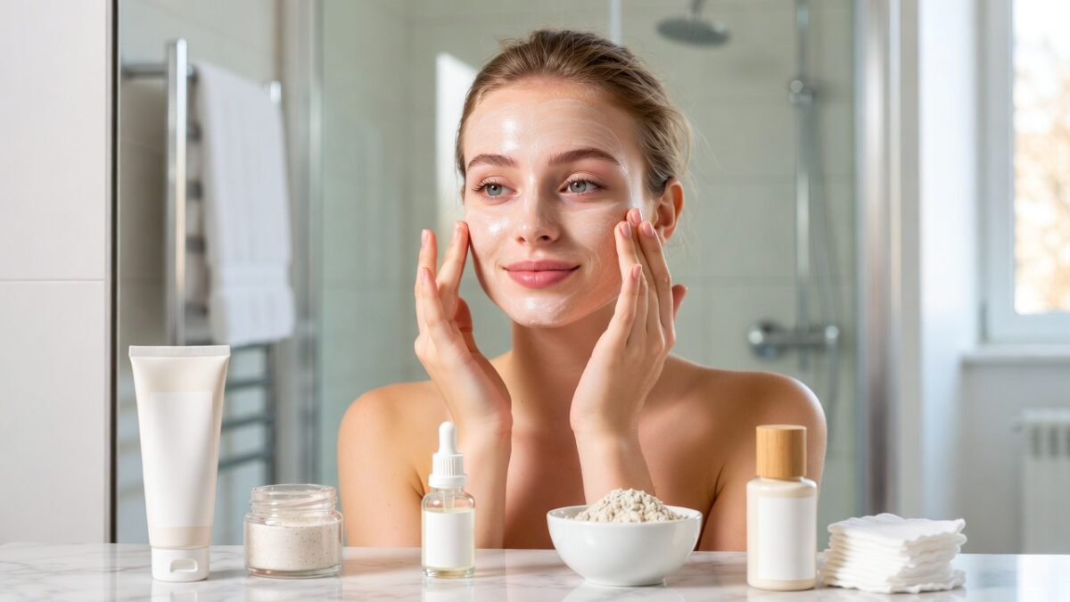 Rutină simplă acasă pentru coșuri și puncte negre – produse esențiale