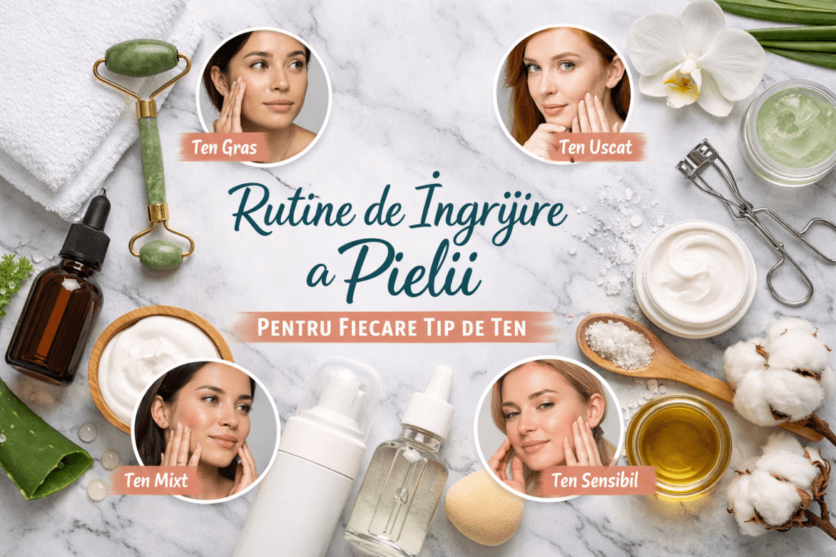 Produse cosmetice și rutina de îngrijire a pielii