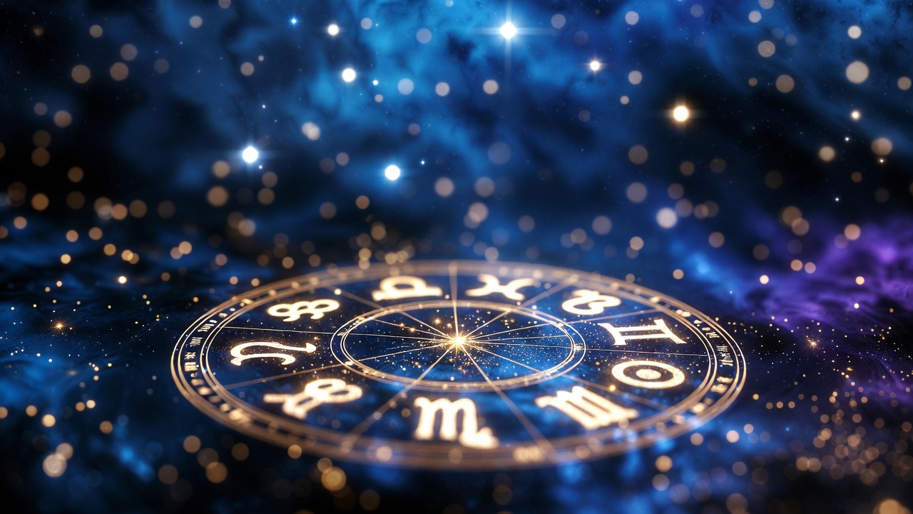 Reprezentare simbolică a cerului înstelat și a semnelor zodiacale pentru 21 februarie 2026.