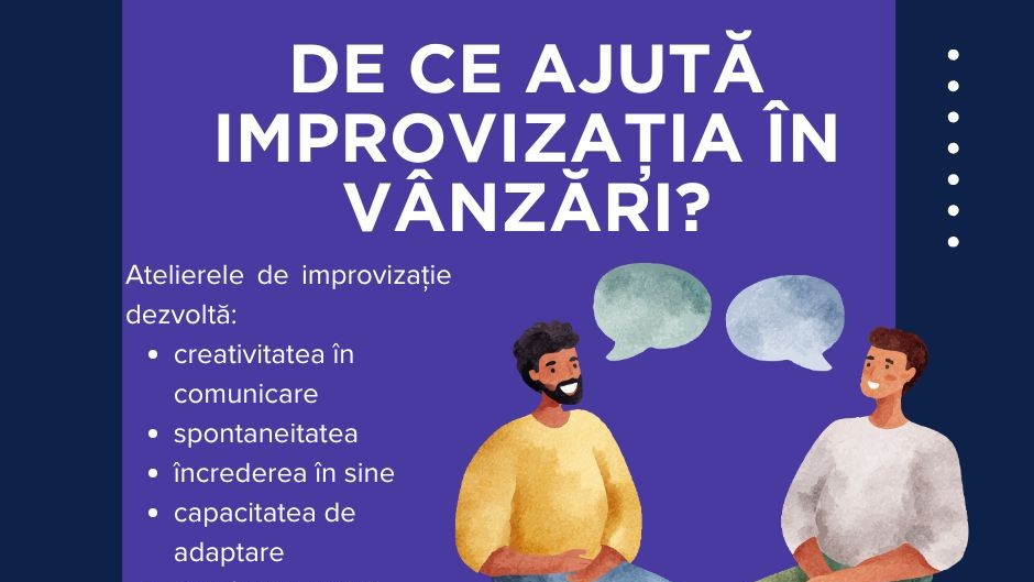 improvizatie tehnici de vanzare