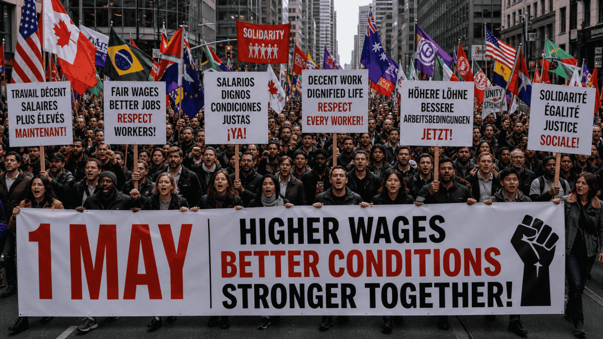 1 mai protest