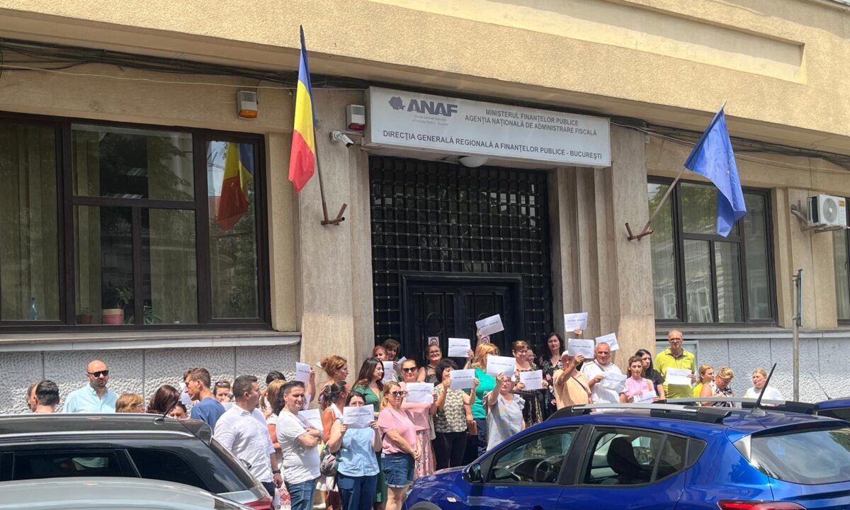 proteste ANAF