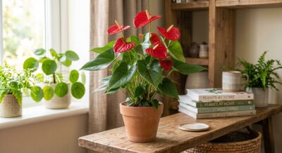 Anthurium (Floarea flamingo)