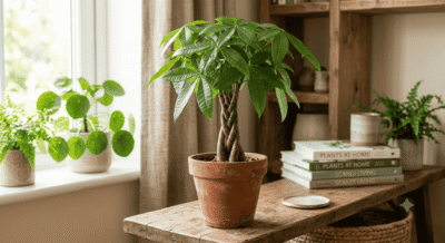Pachira Aquatica (Arborele banilor cu tulpina împletită)