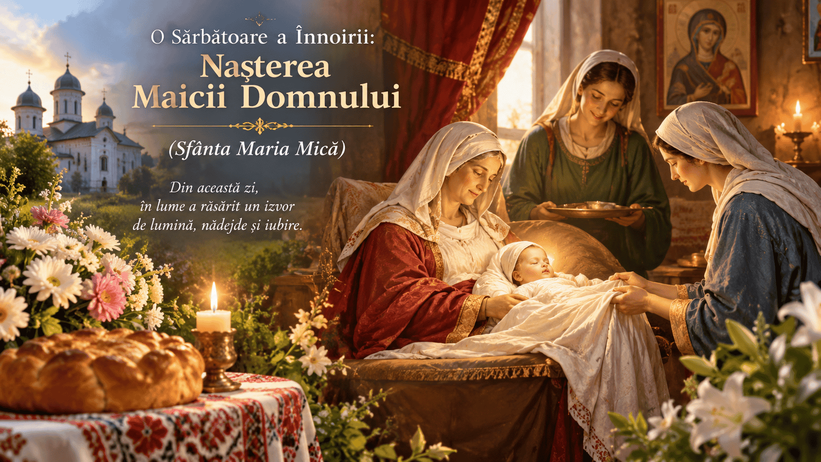 O Sărbătoare a Înnoirii: Nașterea Maicii Domnului (Sfânta Maria Mică) 1 d64dc3a0 5456 4033 9062 bb5861386162